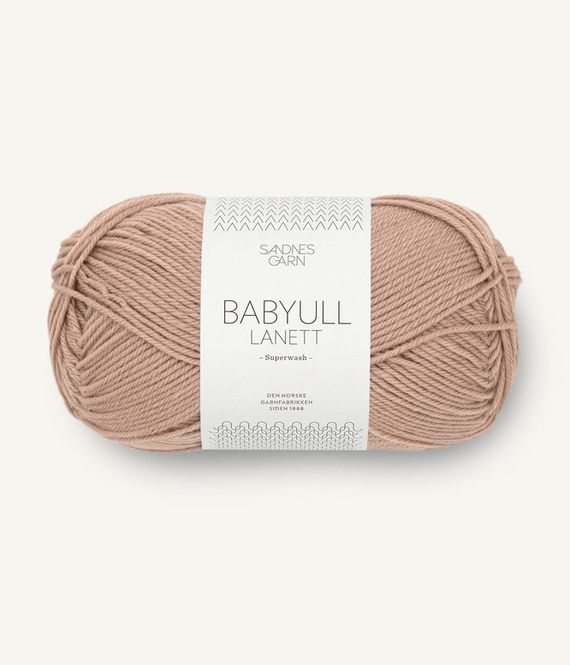 Hovedbilde UAS 3041 Babyull Lanett Lys eikenøtt