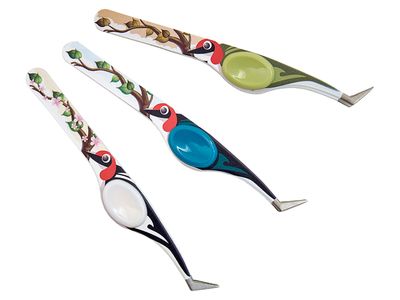 Pinsett m hakkespett 12cm 