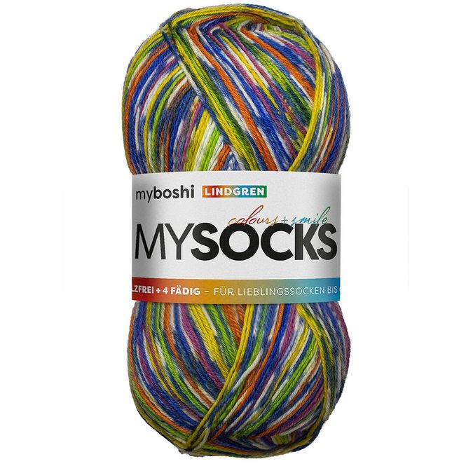 Hovedbilde Myboshi Mysocks Sokkegarn 100g - Lindgren
