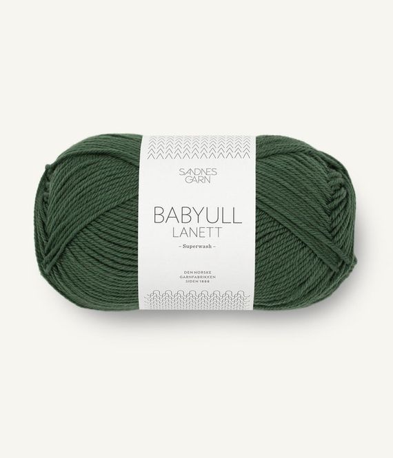Hovedbilde 8082 Babyull Lanett Skoggrønn