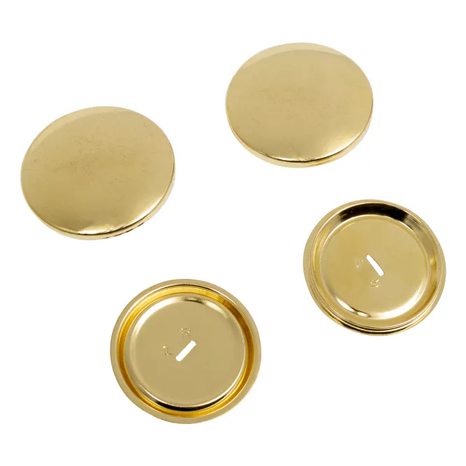 Hovedbilde Prym Overtrekkbare knapper 38mm 2stk sølv 323164