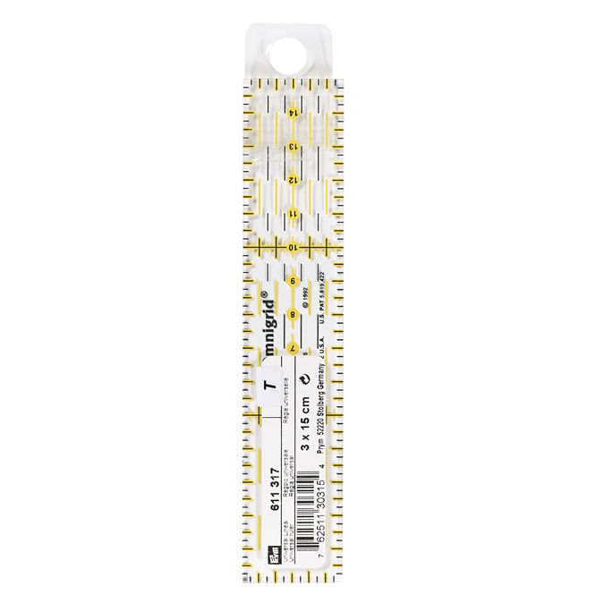 Hovedbilde Prym Linjal 611317 3x15cm
