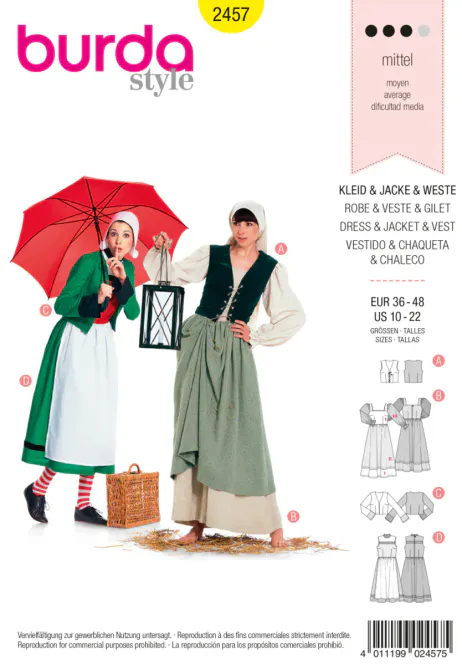 Hovedbilde Burda 2457