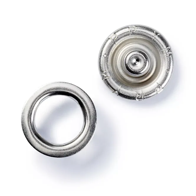 Hovedbilde Prym - Jersey Trykknapper, 10mm, Ring, Sølv, 390107