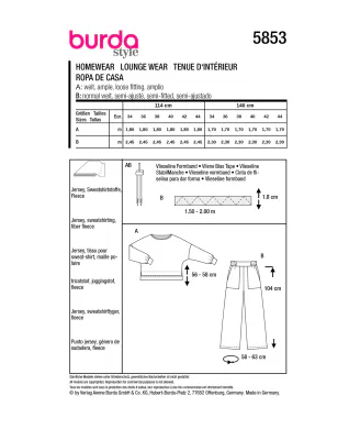 Burda 5853