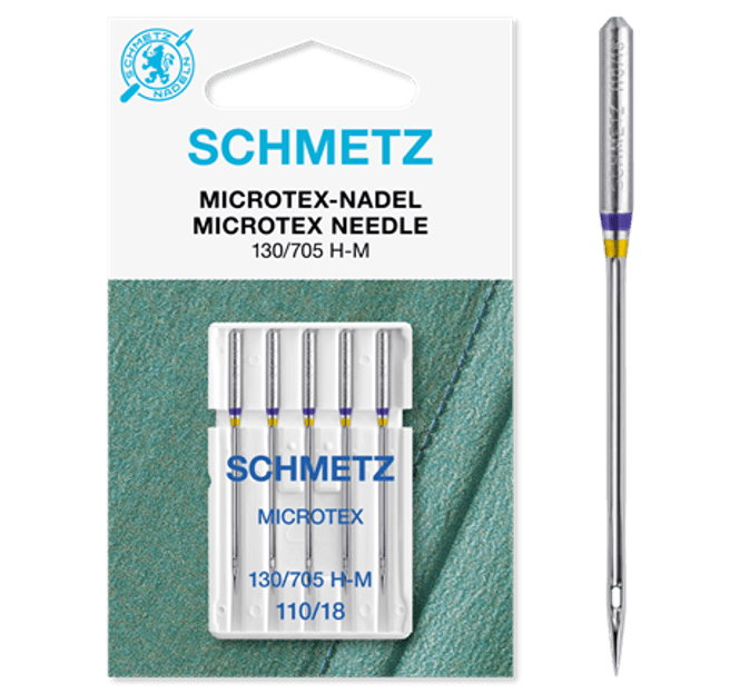Hovedbilde (J3) Nåler Microtex H-M 110 5-pakk SCHMETZ