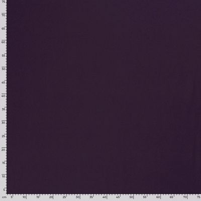 HEAVY COTTON JERSEY Aubergine