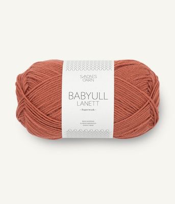 3535 Babyull Lanett Lys Kobberbrun