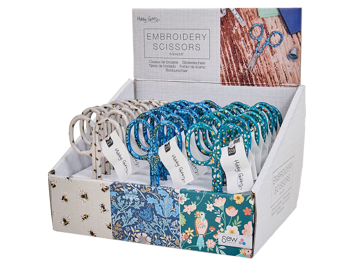 BRODERI-SAKS 3,6″ 1 STK mulig å velge motiv