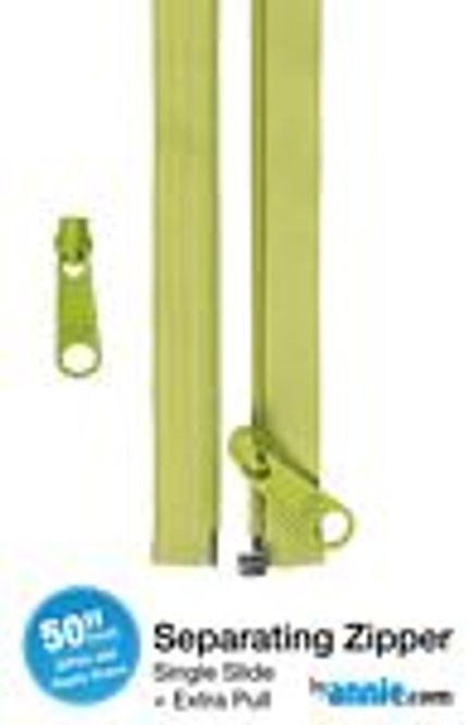 Hovedbilde By Annie Separating Zipper APPLE GREEN, 50