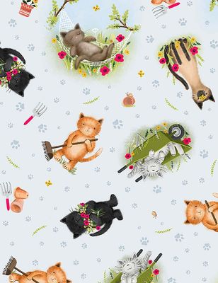 Pretty cats in garden - Sky