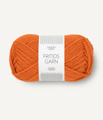 3326 Fritidsgarn Oransje