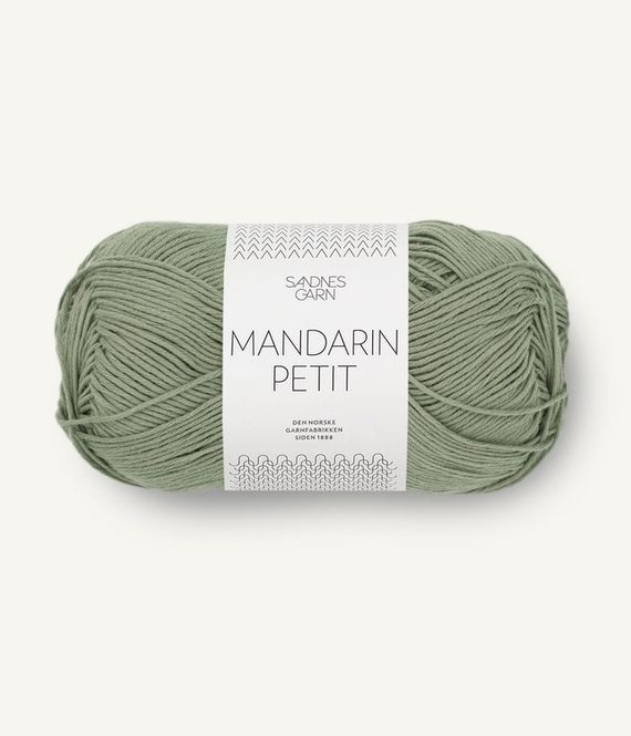 Hovedbilde 9041 Mandarin Petit Støvet Lys Grønn
