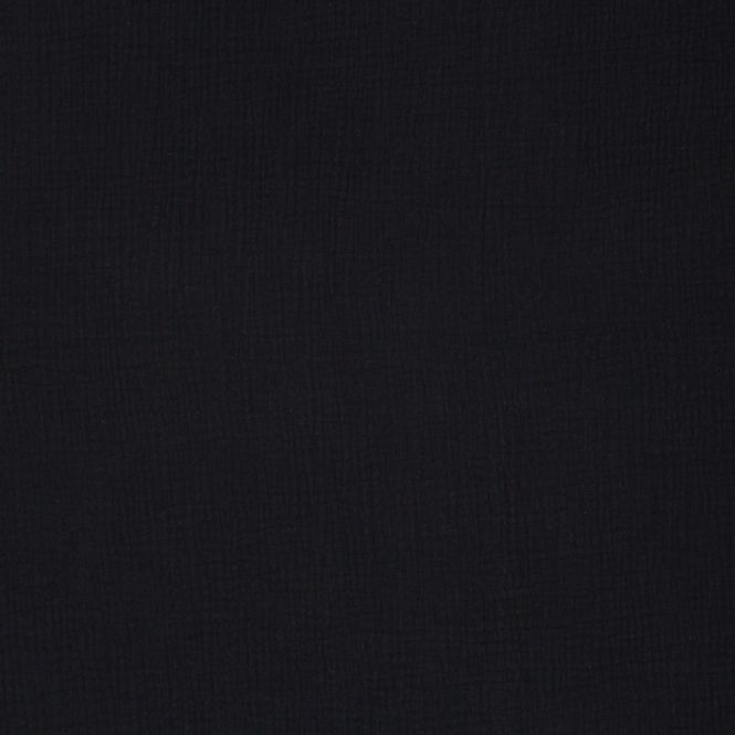 Hovedbilde Jenke, Musselin/double gauze 000299, Plain black