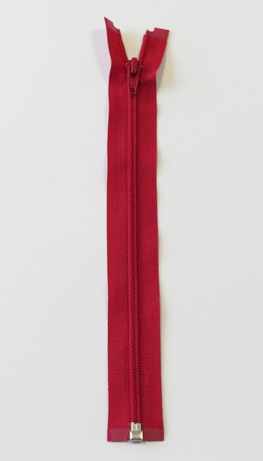 Hovedbilde Rød - 6mm spiral delbar glidelås 30cm