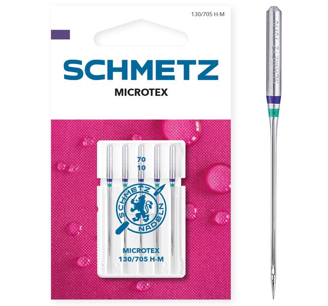 Hovedbilde (23F18) Nåler Microtex 130/705 HM 70/10 5-pakk SCHMETZ