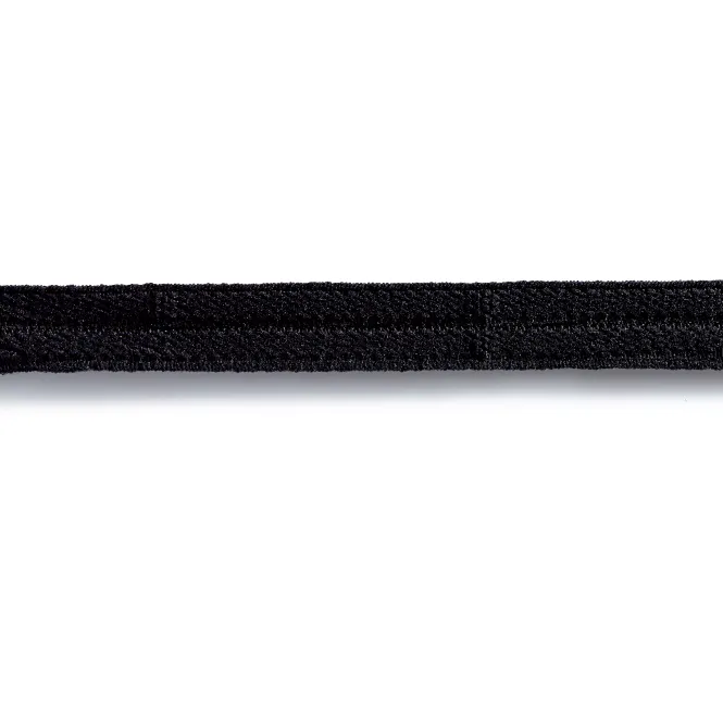Hovedbilde Prym Knapphullstrikk, Velour, 15mm, 1m Sort, 956005