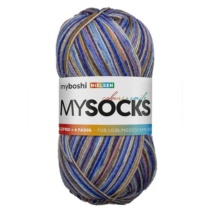 Hovedbilde Myboshi Mysocks Sokkegarn 100g - Nielsen