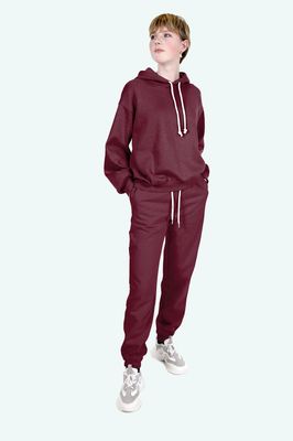 JOGGING BRUSHED Bordeaux