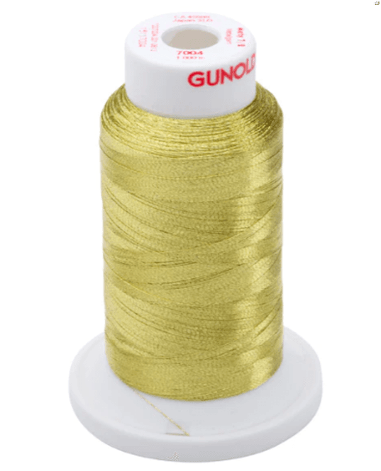 Hovedbilde (2F13/4J3) METY 7004 Metalltråd broderitråd / brodertråd (7/2) 1000m