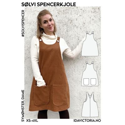 SØLVI SPENCERKJOLE str: xs-4xl