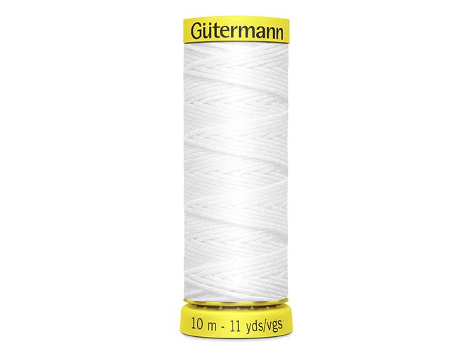 Hovedbilde Gütermann Elastic Thread 10 m 5019 Hvit