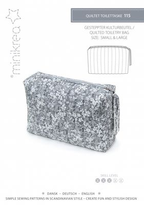 MINIKREA MINI Quiltet toalettmappe 115