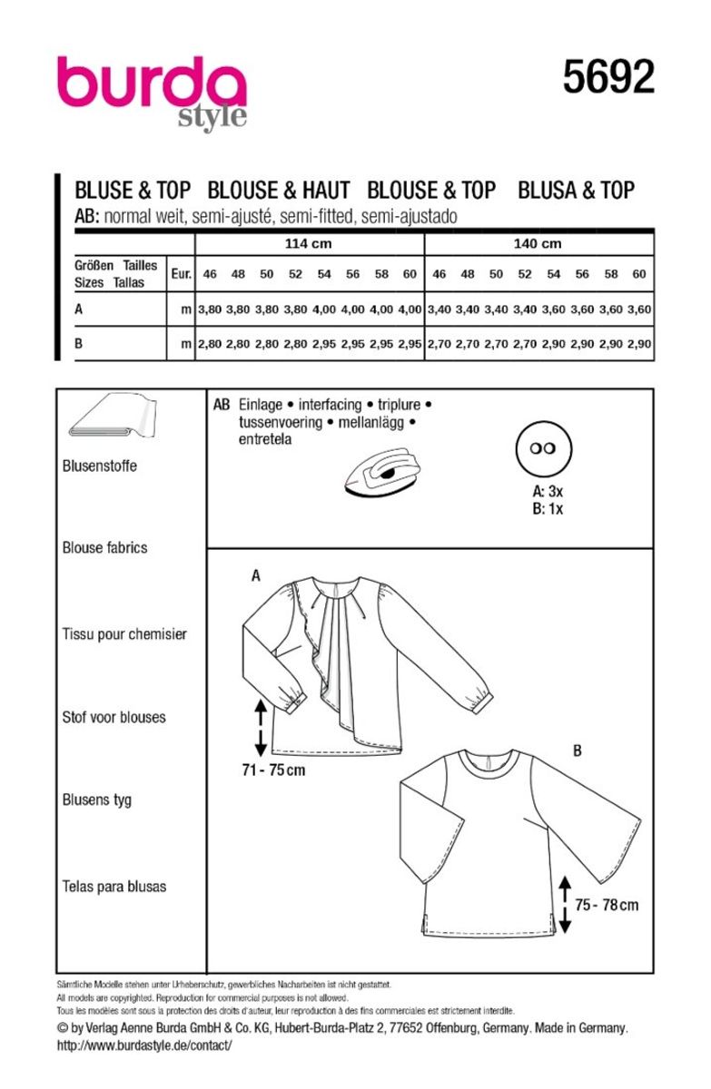Burda 5692
