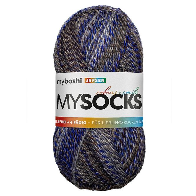Hovedbilde Myboshi Mysocks Sokkegarn 100g - Jepsen