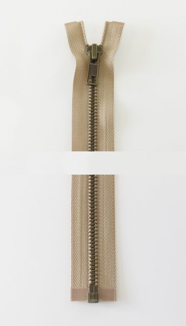 Hovedbilde YKK 6MM ALUM. DELBAR F. BEIGE 4434-65-573 65 cm