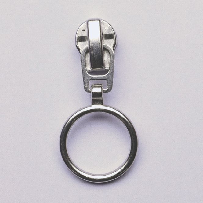 Hovedbilde Glidere 6mm - sølv med ring, 2pk