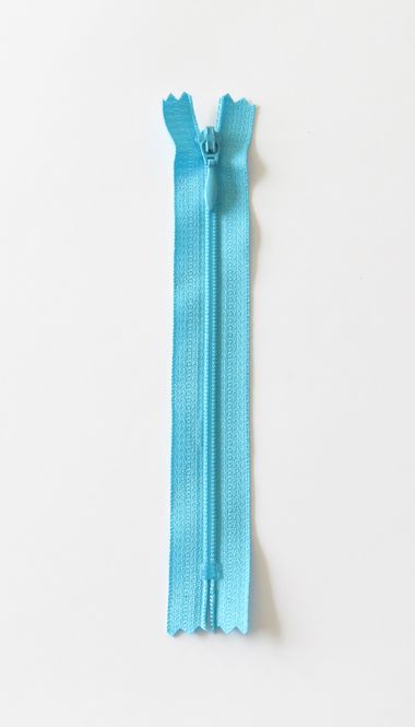 Hovedbilde Turkis - 4mm fast spiral glidelås 40cm
