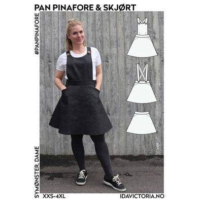 PAN PINAFORE & SKJØRT str: xxs-4xl
