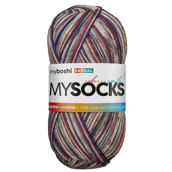Hovedbilde Myboshi Mysocks Sokkegarn 100g - Berdal