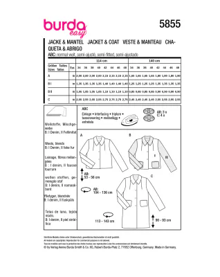 Burda 5855
